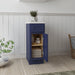 12" Single Right Offset Vanity Base Cabinet, Solid Wood Perfect Small Bathroom Side Storage Cabinet - HomeBeyond