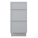 15" Birch Plywood Freestanding Single Base 3 Drawers Storage Cabinet - HomeBeyond