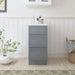 15" Birch Plywood Freestanding Single Base 3 Drawers Storage Cabinet - HomeBeyond