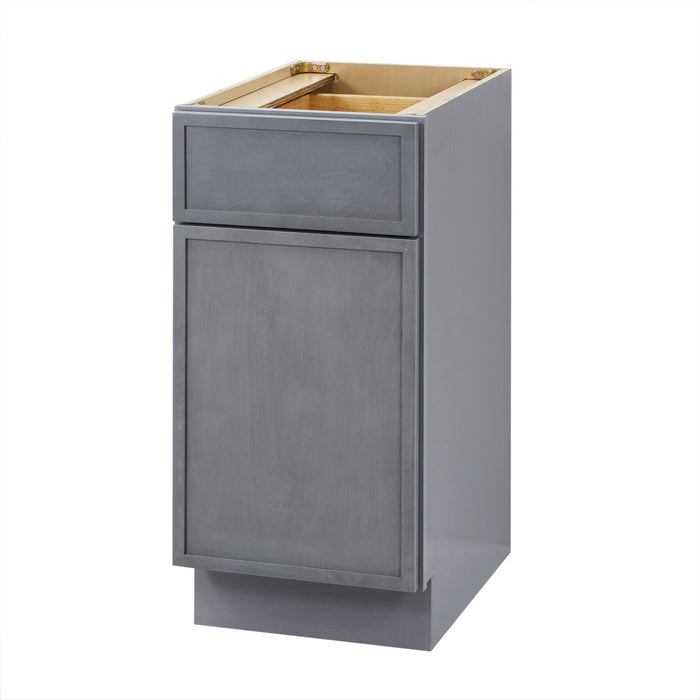 15" Birch Plywood Freestanding Single Base Storage Cabinet - HomeBeyond