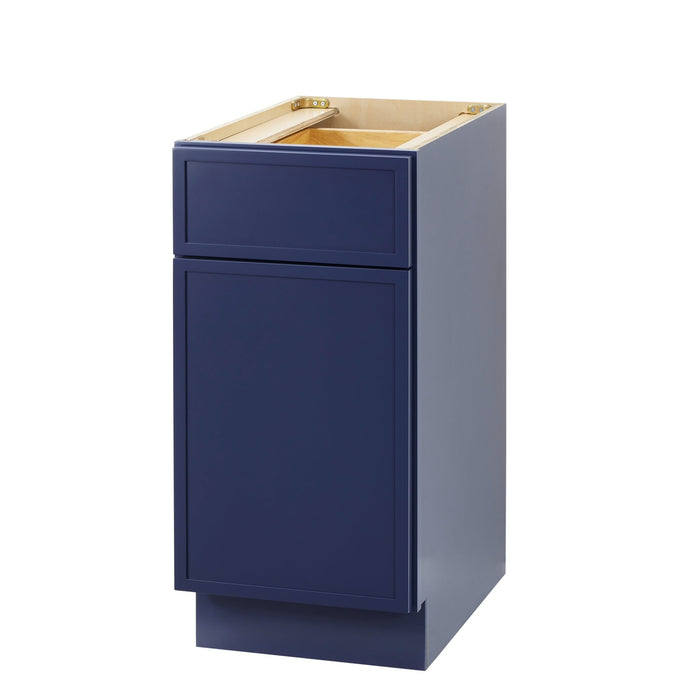 15" Birch Plywood Freestanding Single Base Storage Cabinet - HomeBeyond