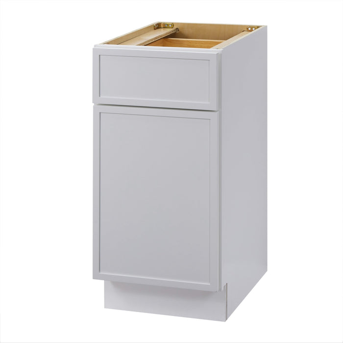 15" Birch Plywood Freestanding Single Base Storage Cabinet - HomeBeyond