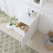 15" Birch Plywood Freestanding Single Base Storage Cabinet - HomeBeyond
