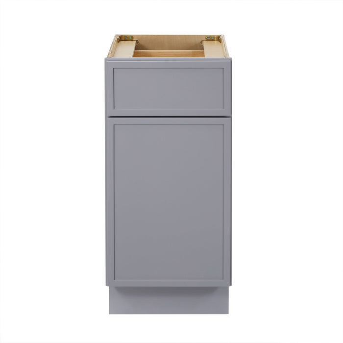 15" Birch Plywood Freestanding Single Base Storage Cabinet - HomeBeyond