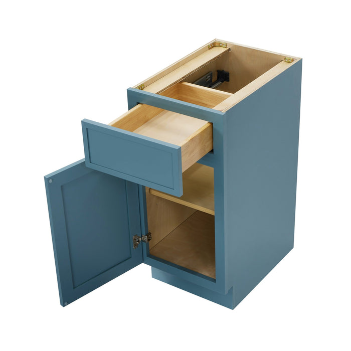 15" Birch Plywood Freestanding Single Base Storage Cabinet - HomeBeyond