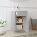 15" Birch Plywood Freestanding Single Base Storage Cabinet - HomeBeyond