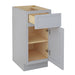 15" Birch Plywood Freestanding Single Base Storage Cabinet - HomeBeyond