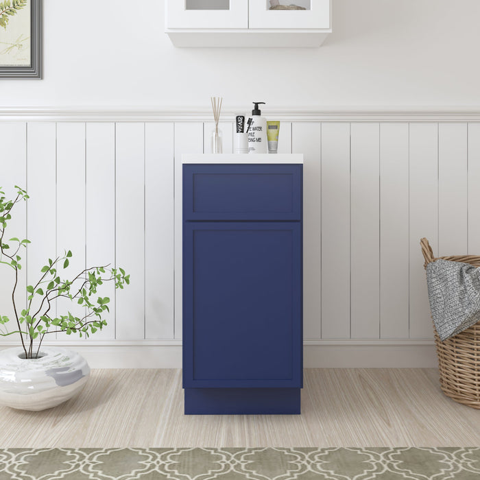 15" Birch Plywood Freestanding Single Base Storage Cabinet - HomeBeyond