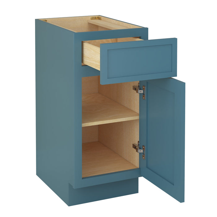 15" Birch Plywood Freestanding Single Base Storage Cabinet - HomeBeyond