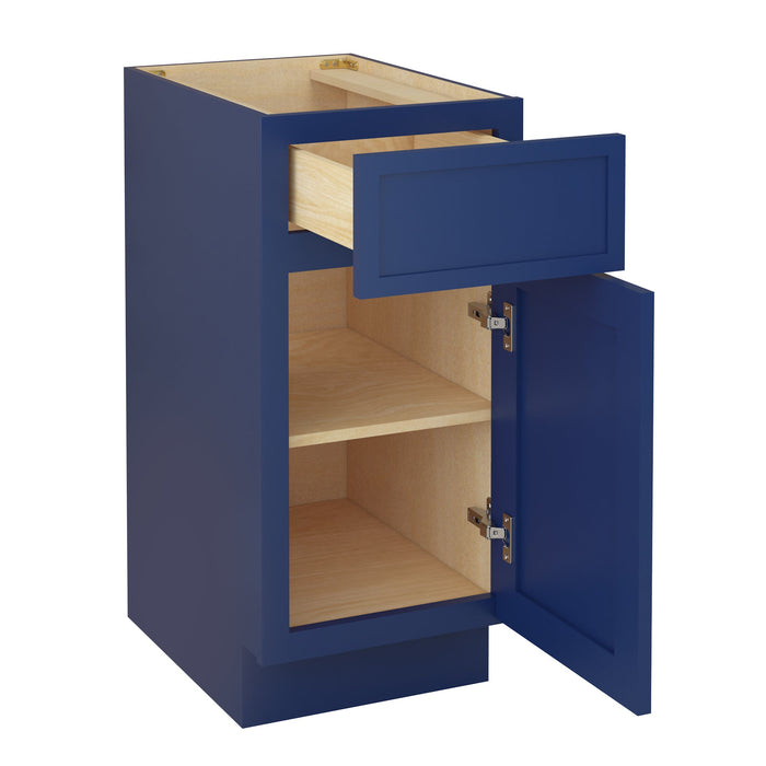 15" Birch Plywood Freestanding Single Base Storage Cabinet - HomeBeyond