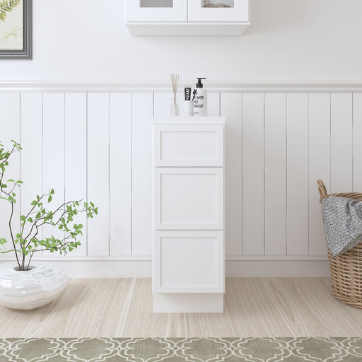 15" Birch Plywood Freestanding Single Base Storage Cabinet - HomeBeyond