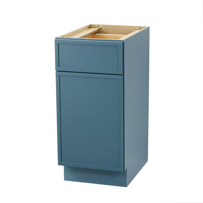 15" Birch Plywood Freestanding Single Base Storage Cabinet - HomeBeyond