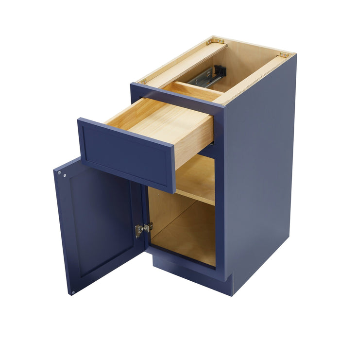 15" Birch Plywood Freestanding Single Base Storage Cabinet - HomeBeyond