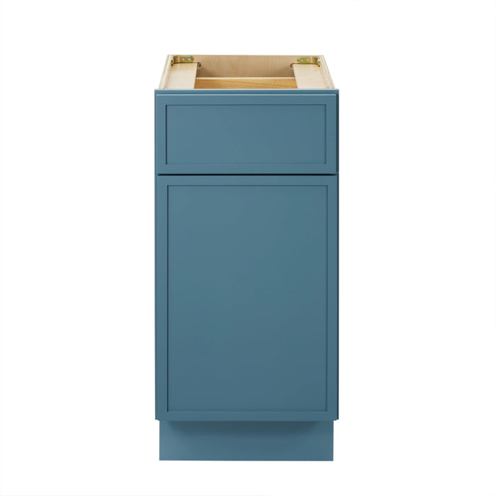 15" Birch Plywood Freestanding Single Base Storage Cabinet - HomeBeyond