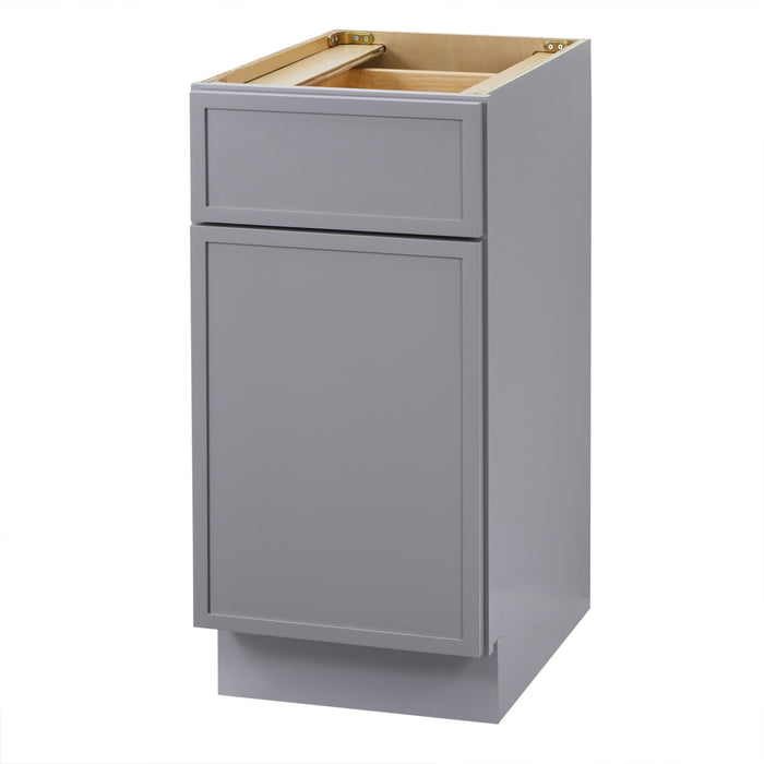 15" Birch Plywood Freestanding Single Base Storage Cabinet - HomeBeyond