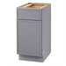 15" Birch Plywood Freestanding Single Base Storage Cabinet - HomeBeyond