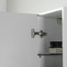 16" x 63" x 12" Modern Wall-Mounted Bathroom Side Cabinet with LED Light – High-Gloss Storage Cabinet with 2 Soft-Closing Doors & Shelves VA6011WL - HomeBeyond