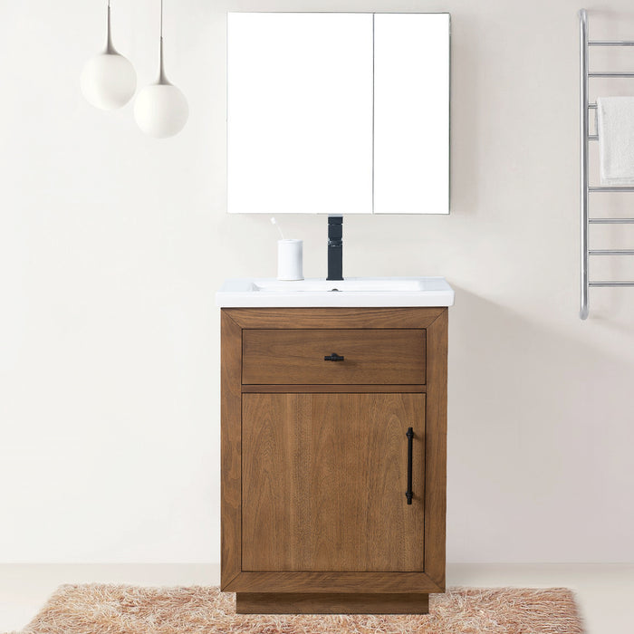 24" Bathroom Vanity with Sink and Top