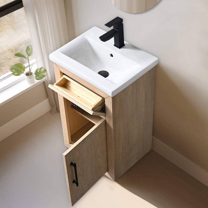20" Single Sink Bathroom Vanity with Sink and Top - HomeBeyond