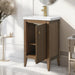 20" Single Sink Freestanding Bathroom Vanity with White Ceramic Top - HomeBeyond