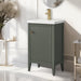 20" Single Sink Freestanding Bathroom Vanity with White Ceramic Top - HomeBeyond