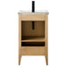 20" Single Sink Modern Freestanding Bathroom Vanity Set with Arabescato White Engineered Marble Top – Compact Storage Cabinet with Soft-Closing Door VA9020 - HomeBeyond