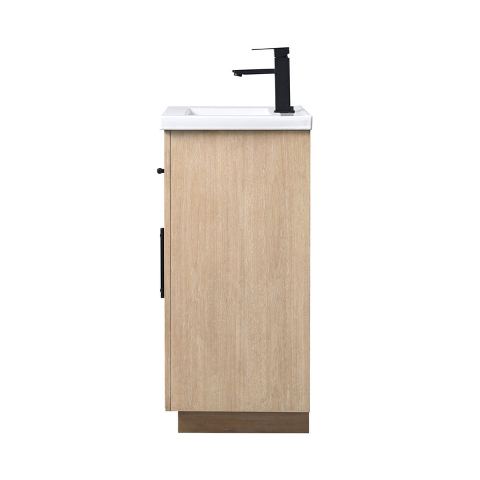 20"/24"/36"/42"/48"/60"/72" Bathroom Vanity with Sink and Top, With Soft Closing Doors - HomeBeyond