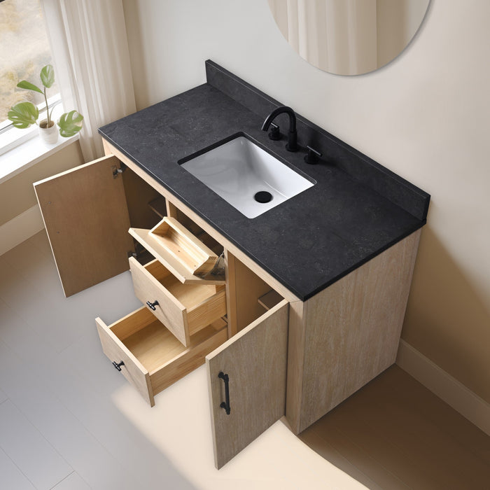 20"/24"/36"/42"/48"/60"/72" Bathroom Vanity with Sink and Top, With Soft Closing Doors - HomeBeyond