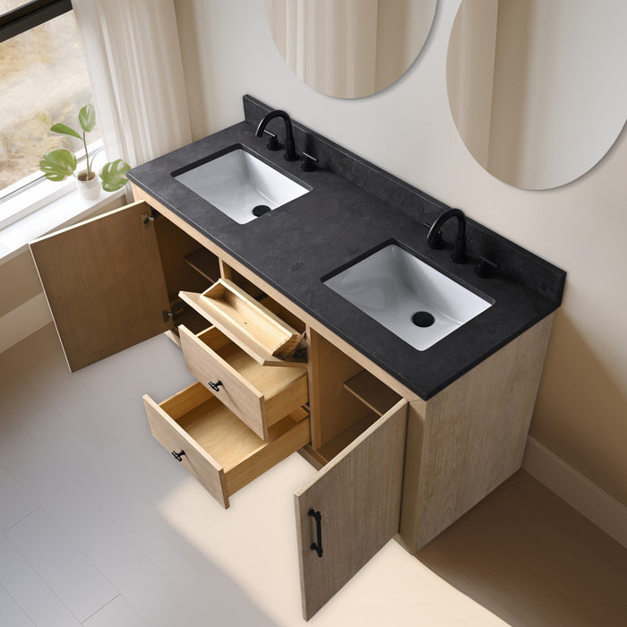 20"/24"/36"/42"/48"/60"/72" Bathroom Vanity with Sink and Top, With Soft Closing Doors - HomeBeyond