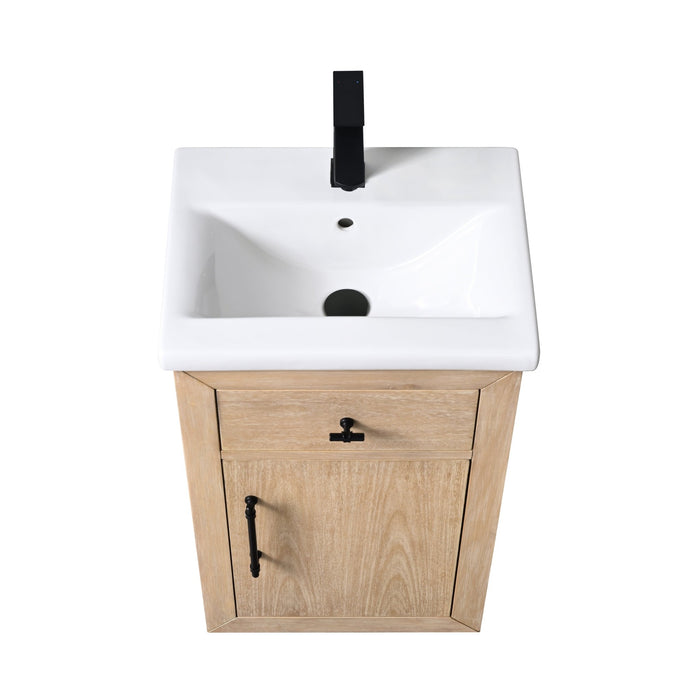 20"/24"/36"/42"/48"/60"/72" Bathroom Vanity with Sink and Top, With Soft Closing Doors - HomeBeyond