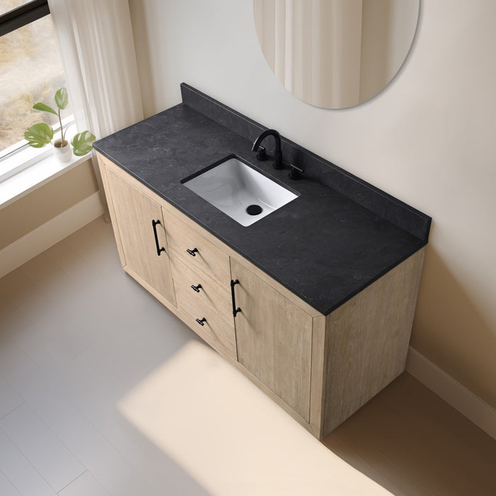 20"/24"/36"/42"/48"/60"/72" Bathroom Vanity with Sink and Top, With Soft Closing Doors - HomeBeyond