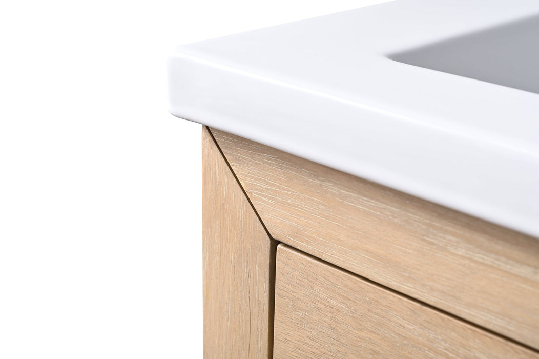 20"/24"/36"/42"/48"/60"/72" Bathroom Vanity with Sink and Top, With Soft Closing Doors - HomeBeyond