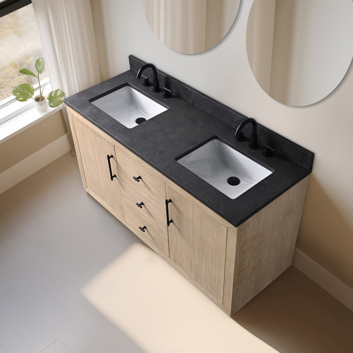 20"/24"/36"/42"/48"/60"/72" Bathroom Vanity with Sink and Top, With Soft Closing Doors - HomeBeyond