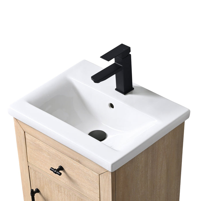 20"/24"/36"/42"/48"/60"/72" Bathroom Vanity with Sink and Top, With Soft Closing Doors - HomeBeyond