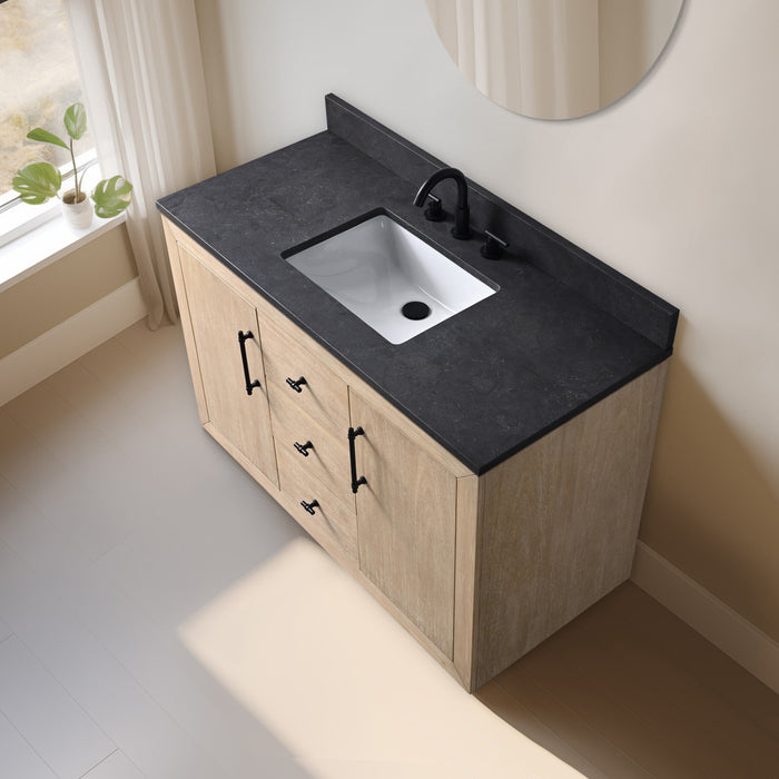 20"/24"/36"/42"/48"/60"/72" Bathroom Vanity with Sink and Top, With Soft Closing Doors - HomeBeyond