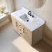 20"/24"/36"/42"/48"/60"/72" Bathroom Vanity with Sink and Top, With Soft Closing Doors - HomeBeyond