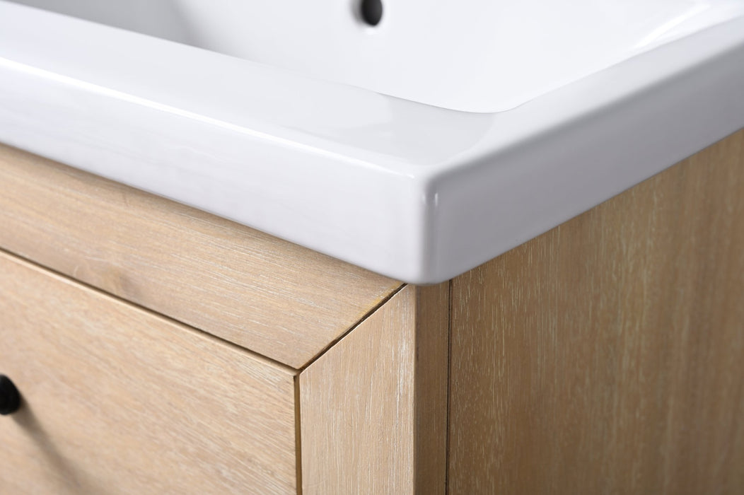20"/24"/36"/42"/48"/60"/72" Bathroom Vanity with Sink and Top, With Soft Closing Doors - HomeBeyond
