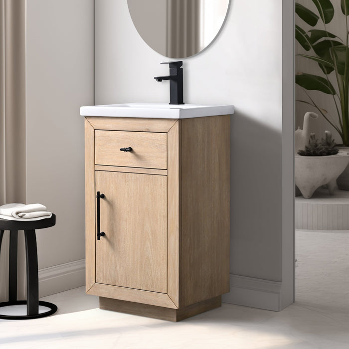 20"/24"/36"/42"/48"/60"/72" Bathroom Vanity with Sink and Top, With Soft Closing Doors - HomeBeyond