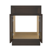 24" Bathroom Vanity Cabinet, Solid Wood Bathroom Sink Cabinet Organizer with Double Shutter Door - HomeBeyond