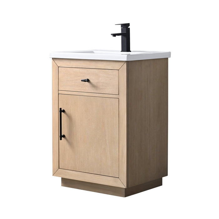 24" Single Sink Bathroom Vanity with Sink and Top - HomeBeyond