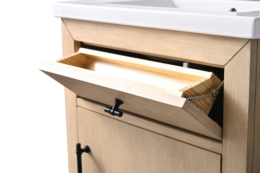 24" Single Sink Bathroom Vanity with Sink and Top - HomeBeyond