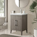 24" Single Sink Modern Freestanding Bathroom Vanity Set with Arabescato White Engineered Marble Top – Storage Cabinet with Soft-Closing Doors VA9024 - HomeBeyond