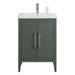 24" Single Sink Modern Freestanding Bathroom Vanity Set with Arabescato White Engineered Marble Top – Storage Cabinet with Soft-Closing Doors VA9024 - HomeBeyond