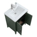 24" Single Sink Modern Freestanding Bathroom Vanity Set with Arabescato White Engineered Marble Top – Storage Cabinet with Soft-Closing Doors VA9024 - HomeBeyond