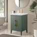 24" Single Sink Modern Freestanding Bathroom Vanity Set with Arabescato White Engineered Marble Top – Storage Cabinet with Soft-Closing Doors VA9024 - HomeBeyond