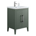 24" Single Sink Modern Freestanding Bathroom Vanity Set with Arabescato White Engineered Marble Top – Storage Cabinet with Soft-Closing Doors VA9024 - HomeBeyond