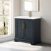 30" Single Sink Modern Bathroom Vanity Set with Countertop & Undermount Sink – Small Storage Cabinet VA5030 - HomeBeyond