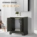 30" Single Sink Modern Bathroom Vanity Set with Countertop & Undermount Sink – Small Storage Cabinet VA5030 - HomeBeyond