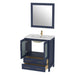 30" Single Sink Modern Bathroom Vanity Set with Free Mirror VA3030 - HomeBeyond