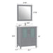 30" Single Sink Modern Bathroom Vanity Set with Free Mirror VA3030 - HomeBeyond